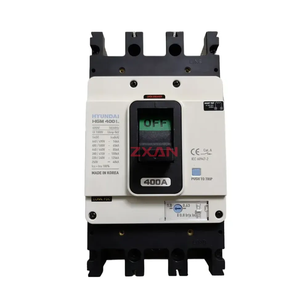 HYUNDAI HGM400L Molded Case Circuit Breaker-img1 HYUNDAI HGM400L Molded Case Circuit Breaker