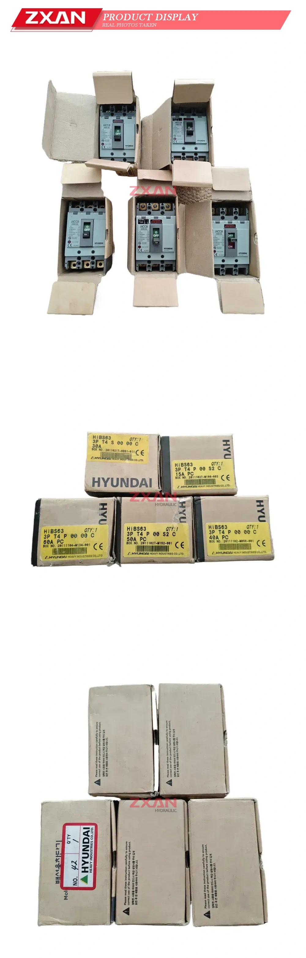 HYUNDAI HiBS63 Molded Case Circuit Breaker (MCCB) Description