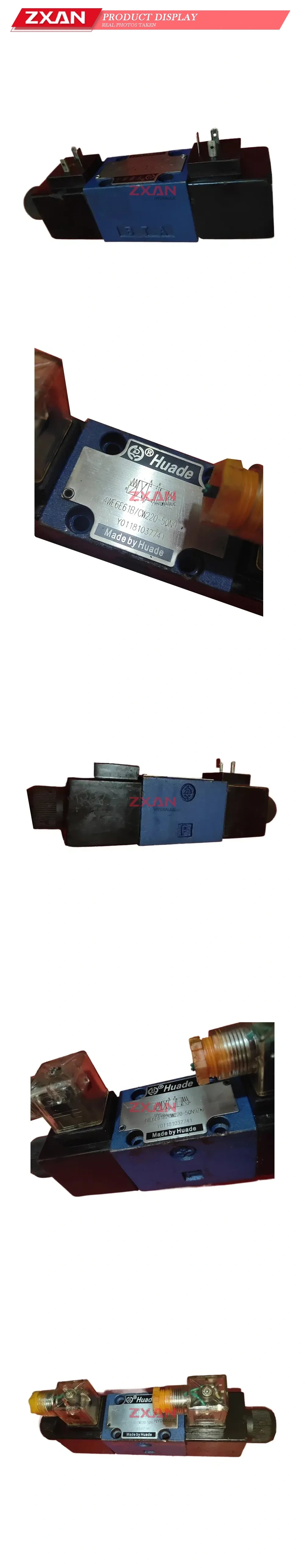 Huade 4WE6E61B/CW220-50N9Z5L Hydraulic Solenoid Directional Control Valve Description