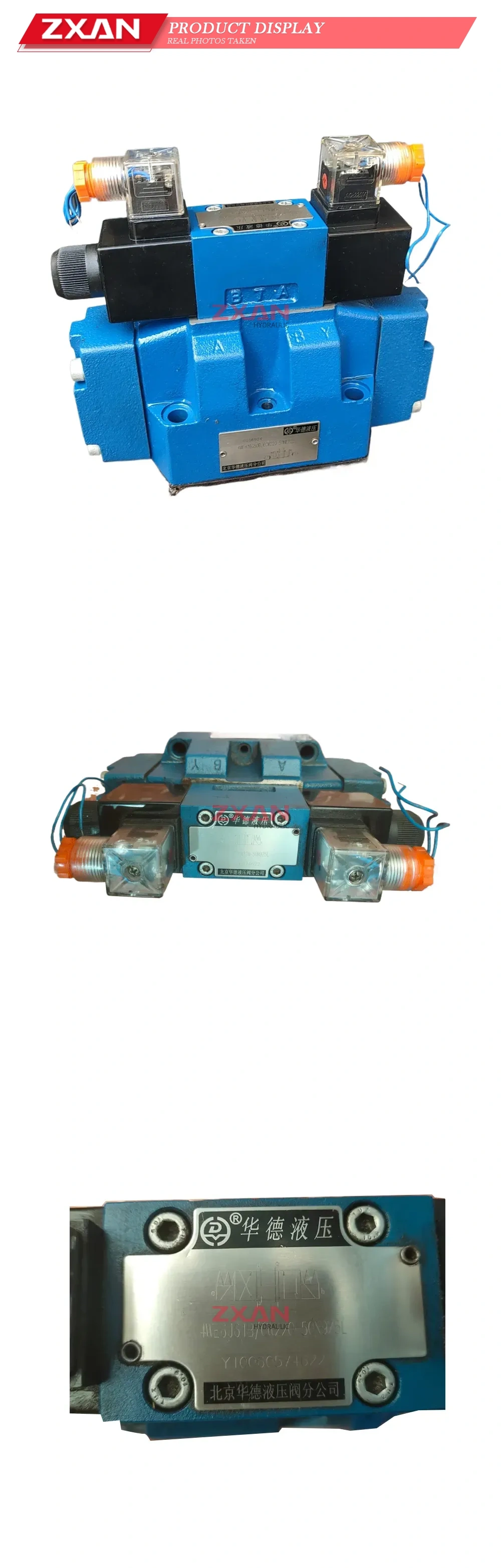 Huade 4WEH16C50B/6CW220-50N9Z5L Electro-Hydraulic Directional Control Valve Description