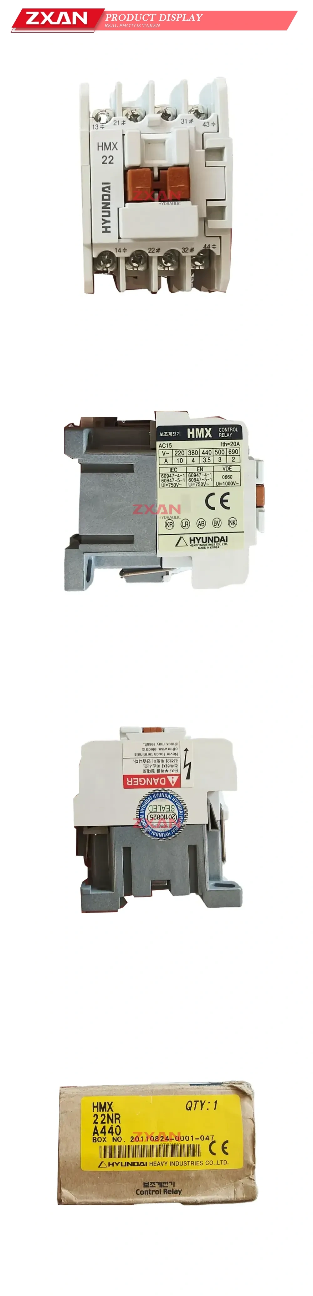 Hyundai HMX22NR A440 Control Relay Description