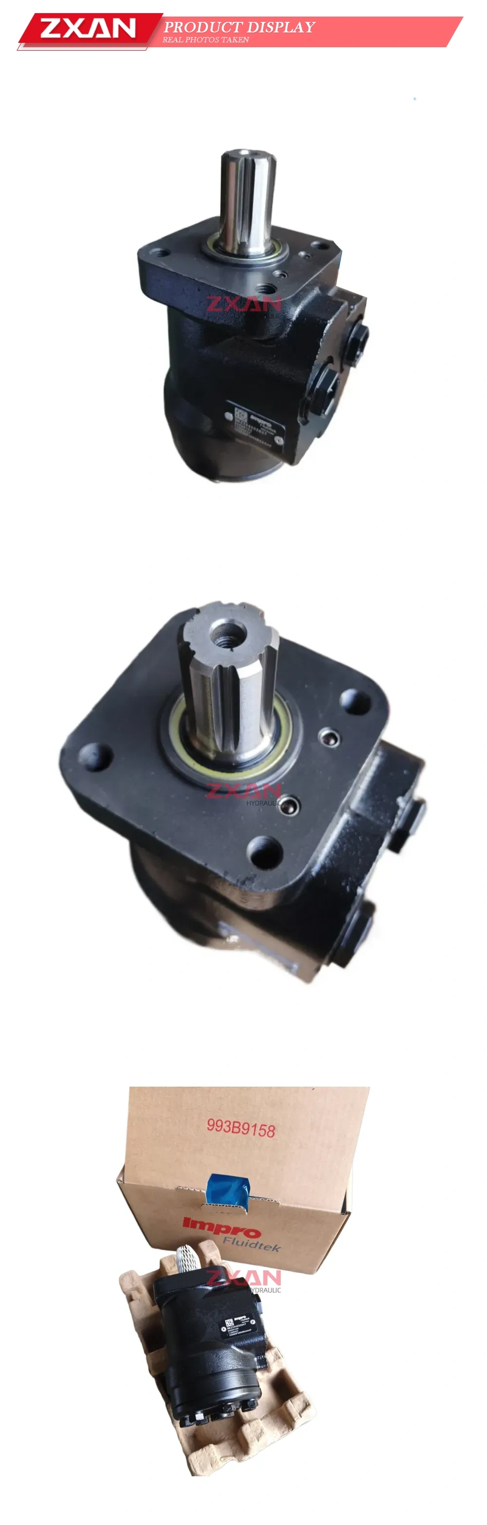 Impro Fluidtek 11200437 Hydraulic Orbital Motor Description
