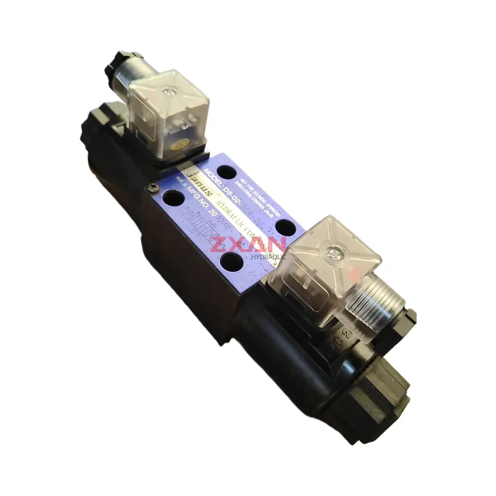 Janus D5-02-3C4-D2 Hydraulic Solenoid Operated Directional Control Valve-img1 Janus D5-02-3C4-D2 Hydraulic Solenoid Operated Directional Control Valve