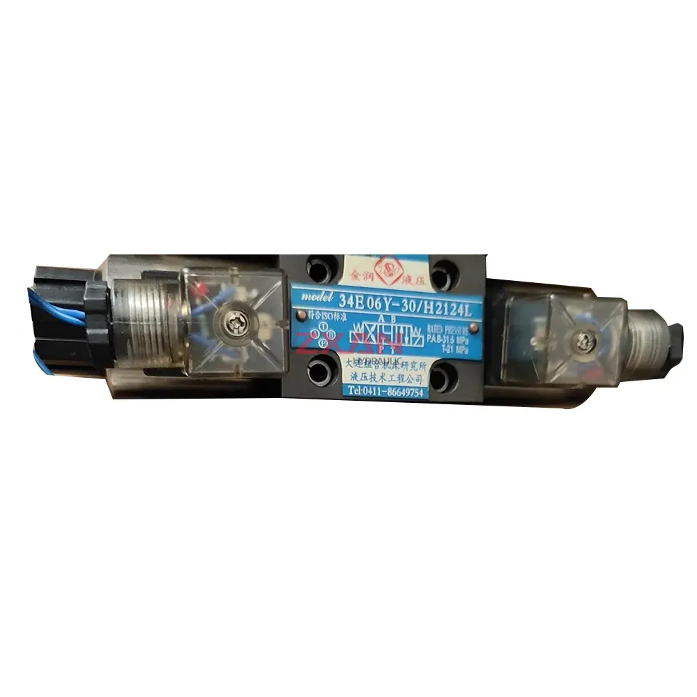 Jinrun 34E06Y-30-H2124L Hydraulic Solenoid Directional Control Valve-img1 Jinrun 34E06Y-30/H2124L Hydraulic Solenoid Directional Control Valve