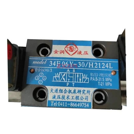 Jinrun 34E06Y-30/H2124L Hydraulic Solenoid Directional Control Valve
