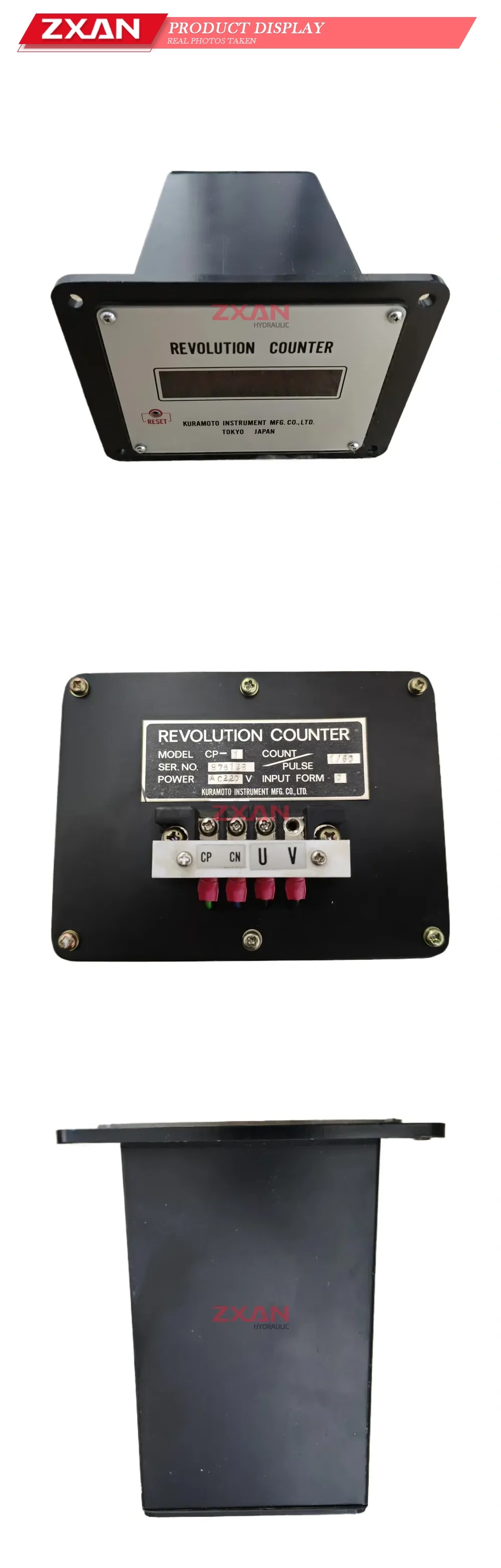 KURAMOTO CP-1 Revolution Counter Description