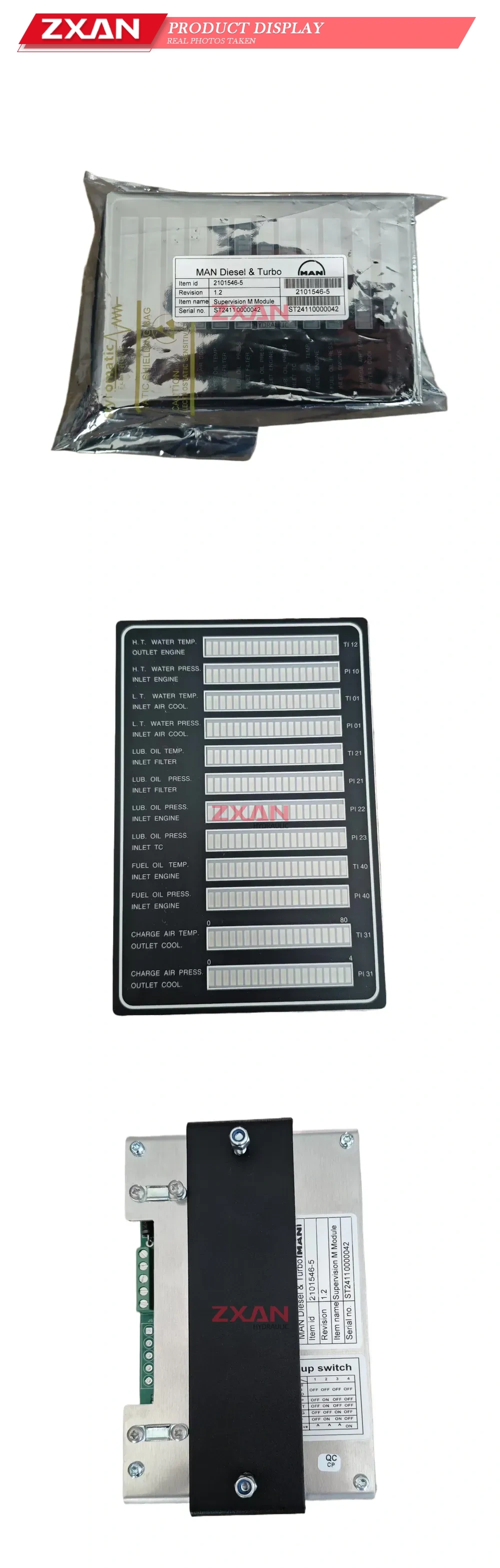 MAN 2101546-5 Supervision M Module (Engine Monitoring Display Module) Description