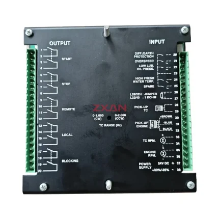 MAN Diesel & Turbo 1639294-6 Engine Starting Control Panel (Start Box) with RPM Indicator
