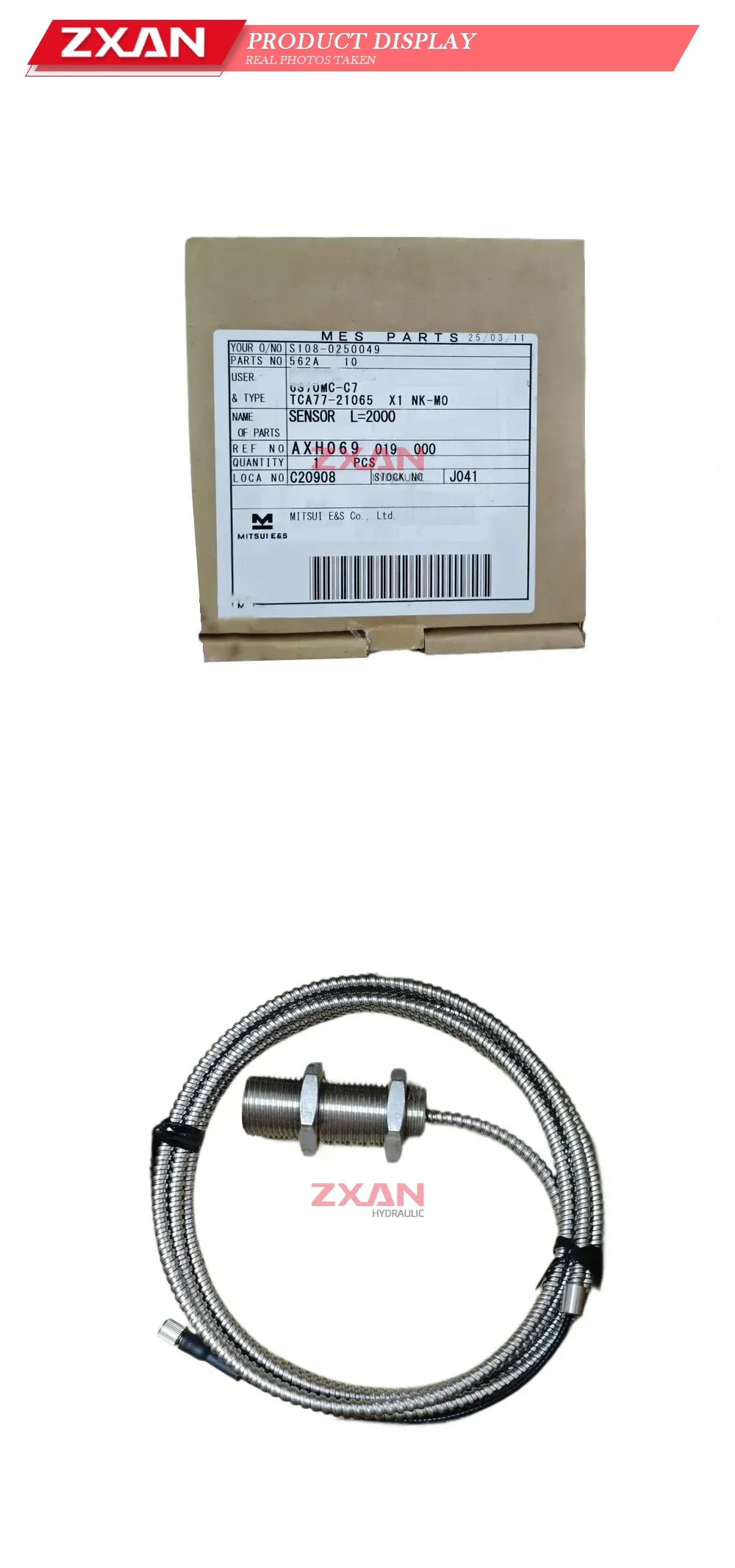 MITSUI E&S TCA77-21065 Turbocharger Speed Sensor Description