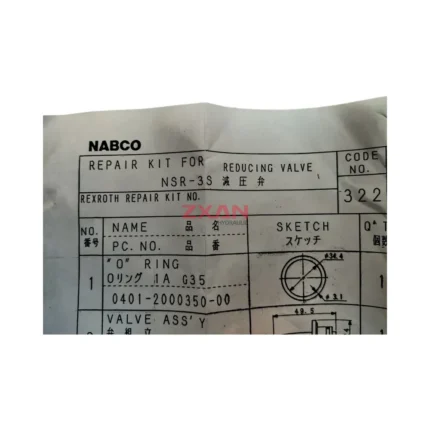 NABCO NSR-3S Reducing Valve Repair Kit