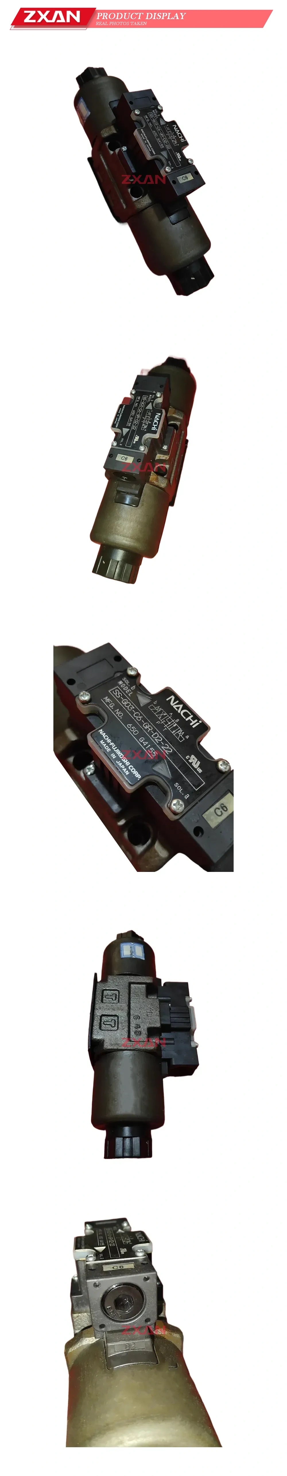 NACHI SS-G03-C6-GR-D2-22 Solenoid Operated Directional Control Valve Description
