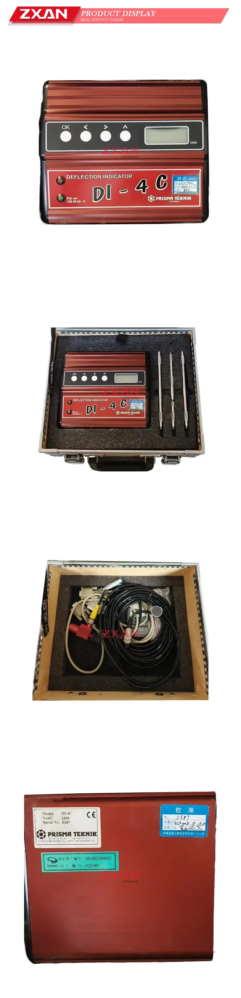 PRISMA TEKNIK DI-4C Deflection Indicator (Electronic Crankshaft Deflection Meter) Description