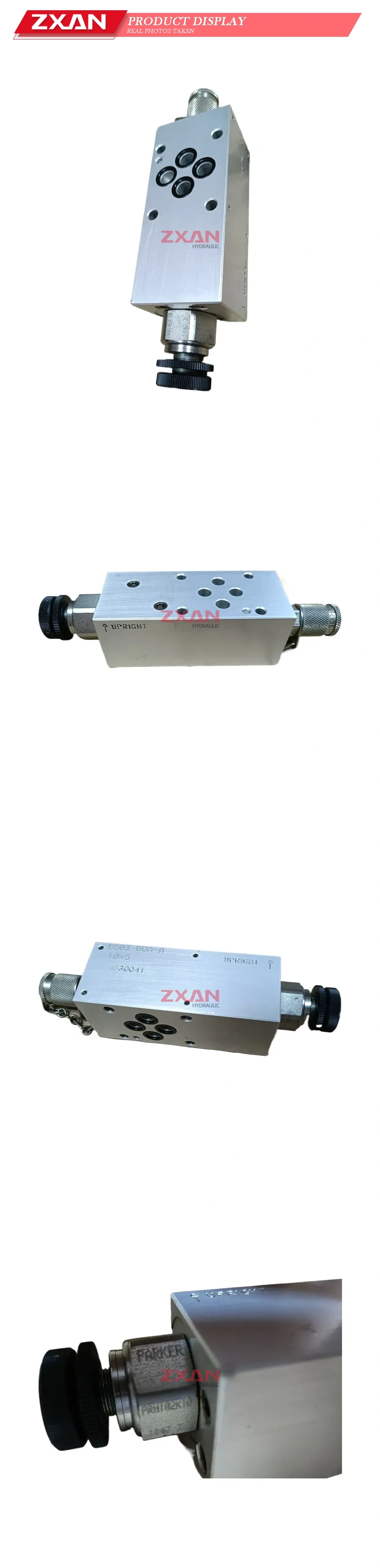 Parker PRH102K10 Stacking Type Hydraulic Pressure Reducing Valve Description
