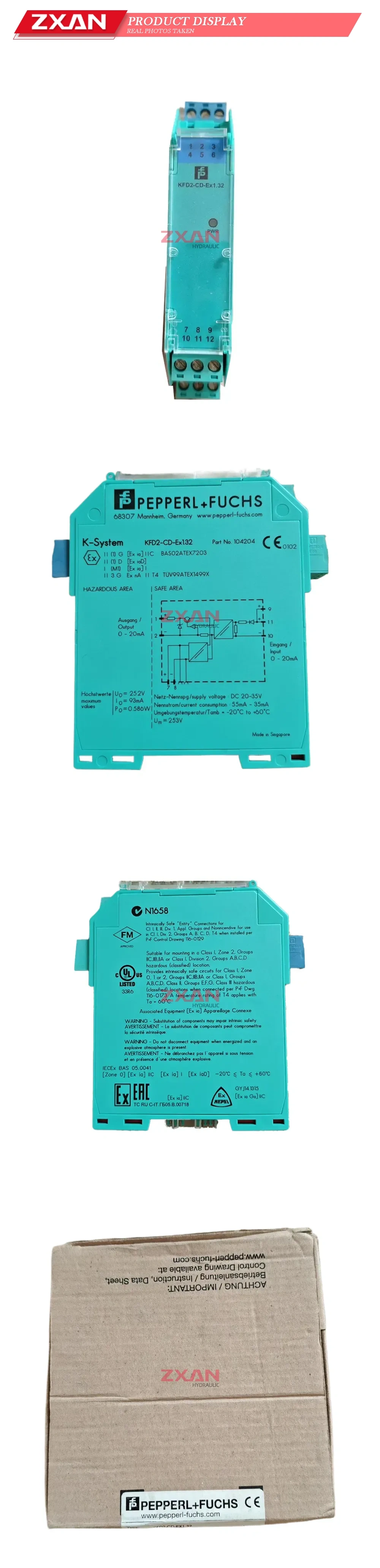 Pepperl+Fuchs KFD2-CD-Ex1.32 Isolated Safety Barrier (Signal Isolator) Description