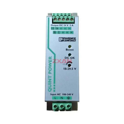 Phoenix Contact QUINT-PS/1AC/24DC/5 (Order-No. 2866750); Wärtsilä Code No. VF 93695/0001 Switching Power Supply (DIN Rail Power Supply Unit)