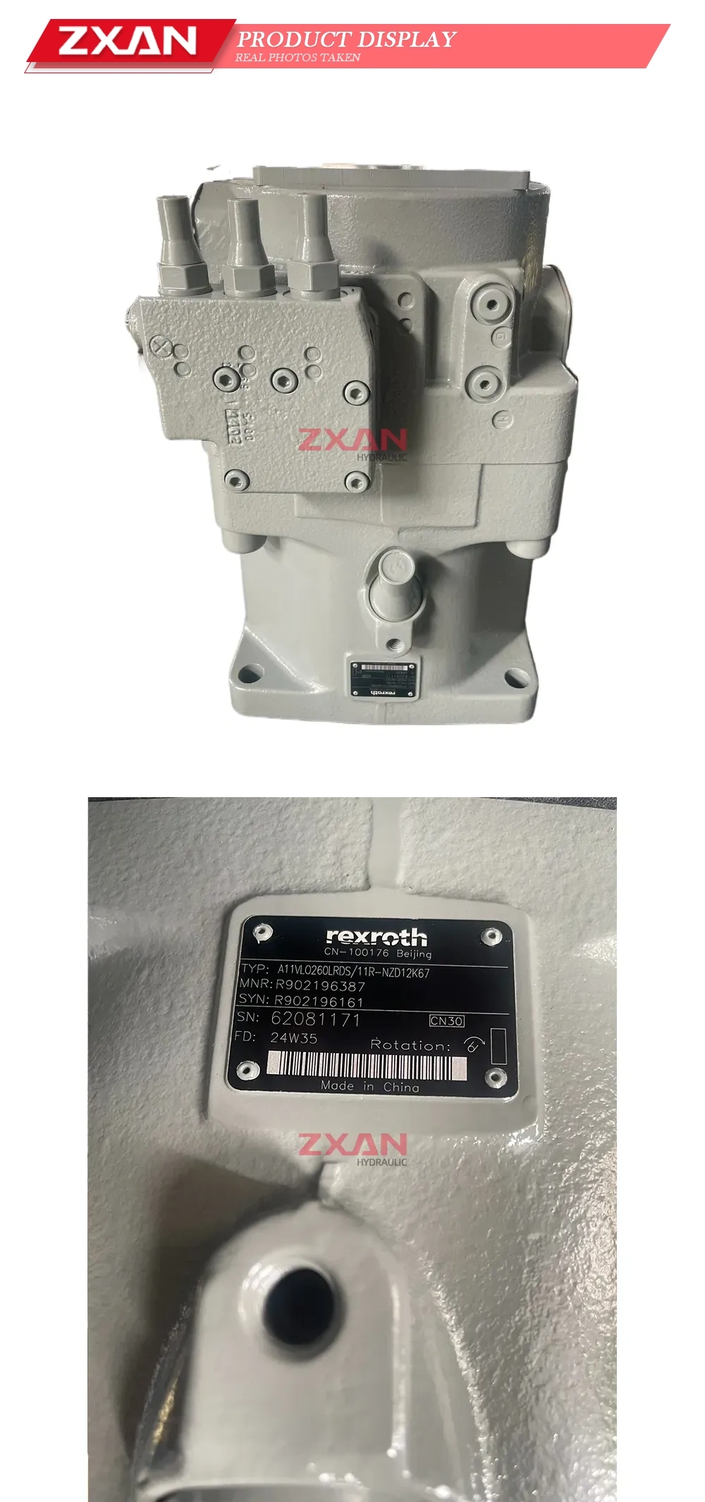 Rexroth A11VLO260LRDS/11R-NZD12K67 Hydraulic Pump Description