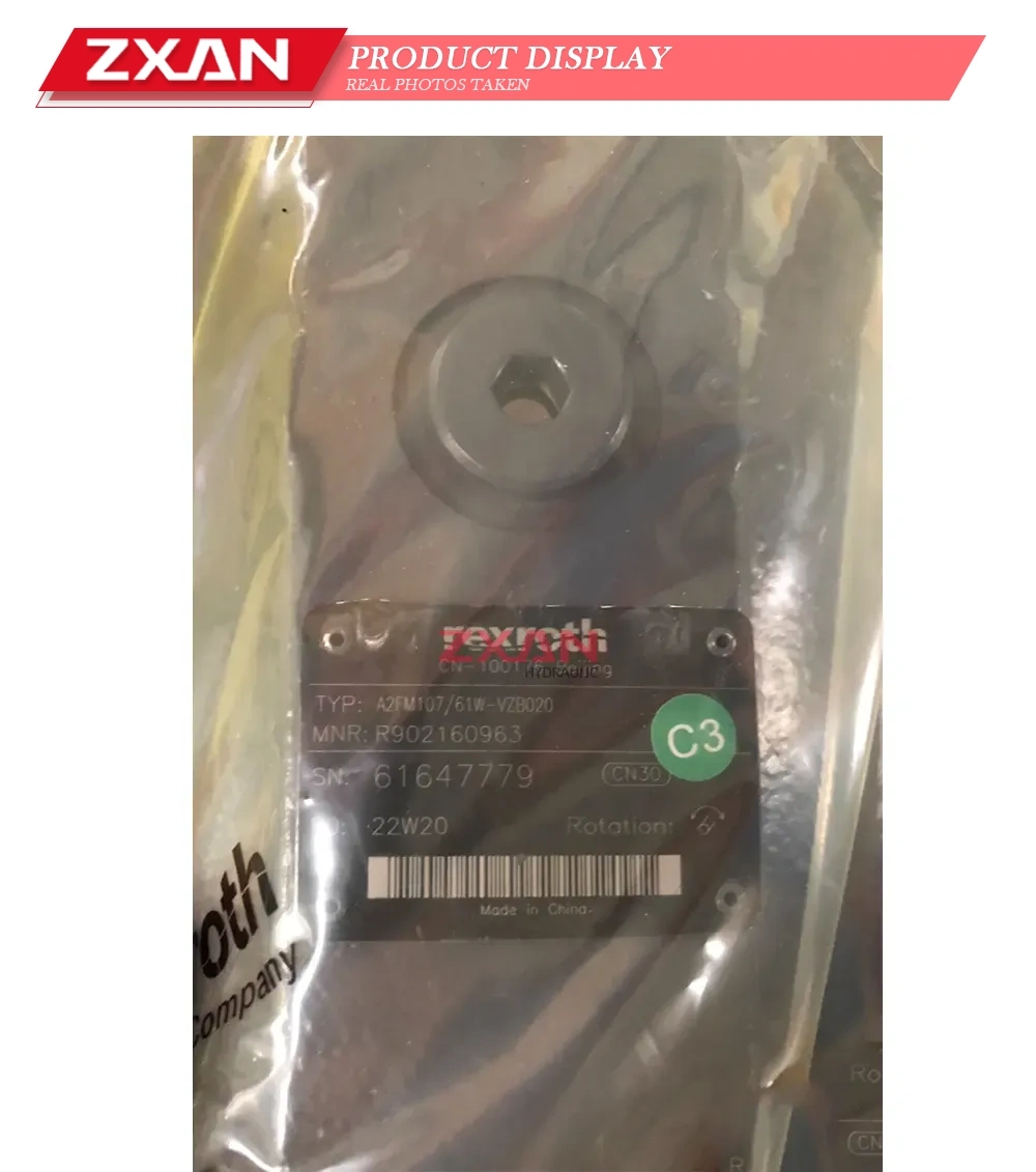 Rexroth A2FM107/61W-VZB020 Axial Piston Fixed Displacement Hydraulic Motor Description