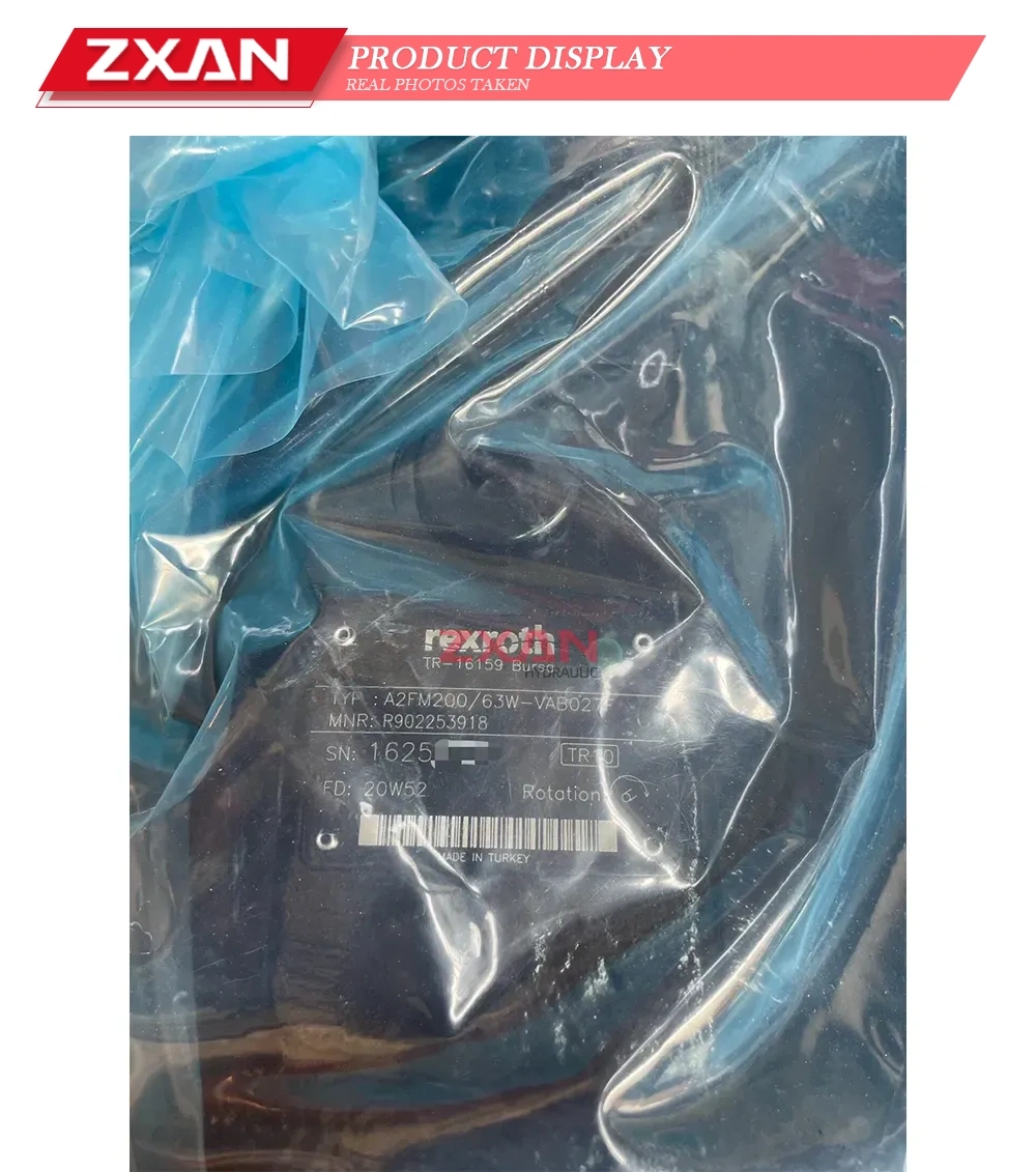 Rexroth A2FM200/63W-VAB027F Hydraulic Motor Description