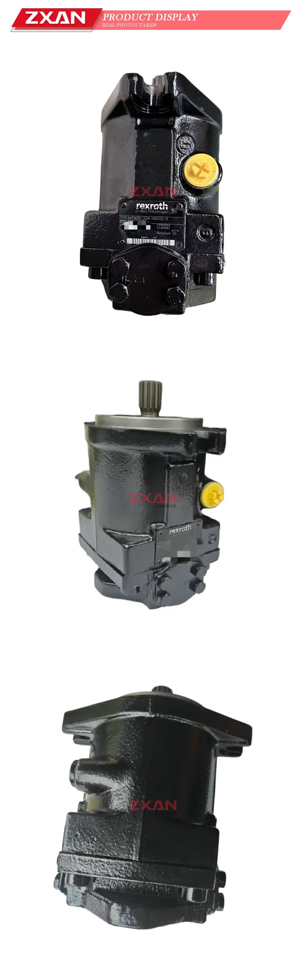 Rexroth A4FM28/32W-NSC02-S Axial Piston Hydraulic Pump Description