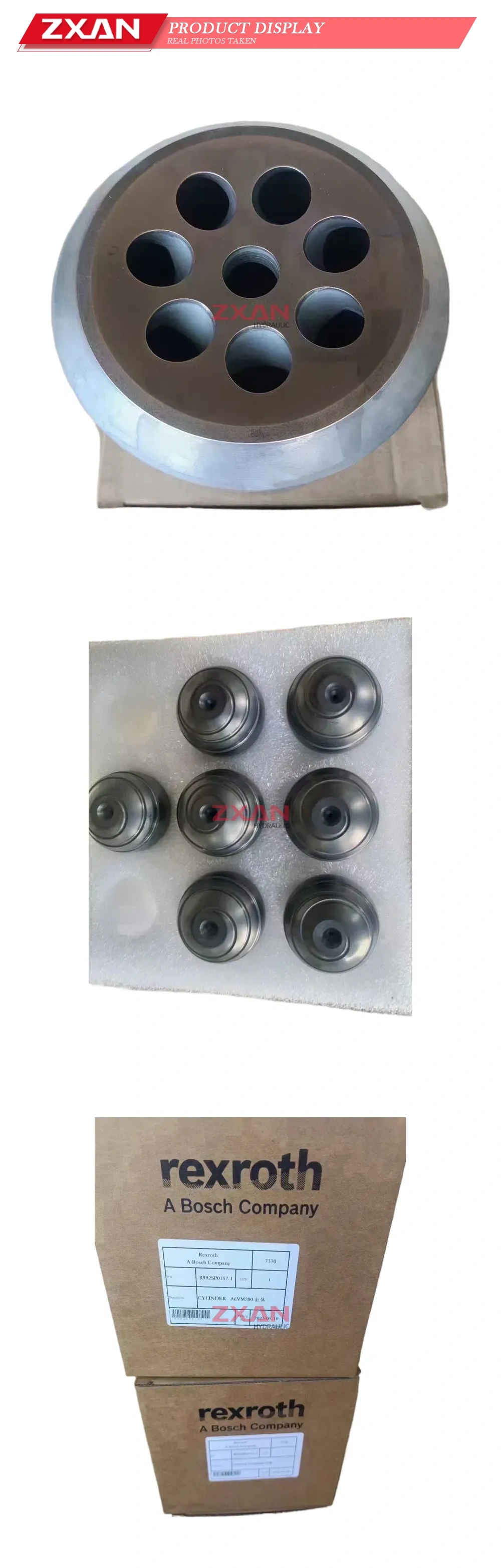 Rexroth A6VM200 (R992SP0157-1) Cylinder Block and Piston Set for Axial Piston Hydraulic Motor Description