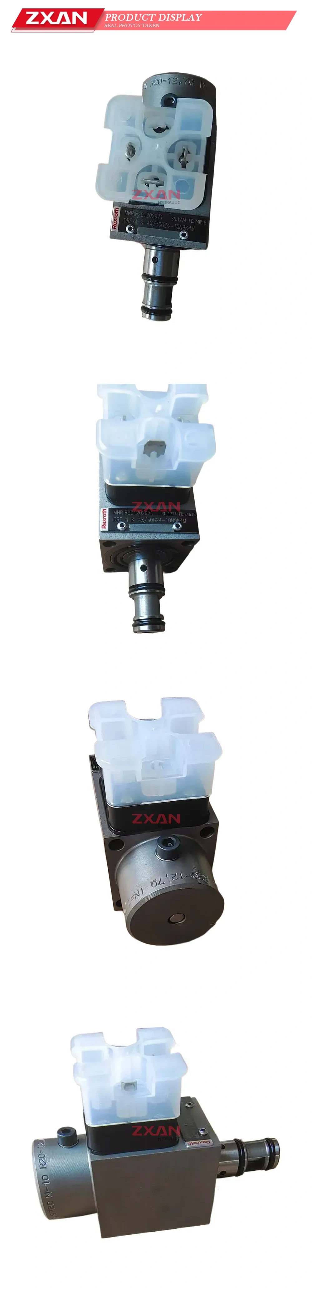 Rexroth R901202971 / DRE 4 K-4X/30G24-10N9K4M Hydraulic Proportional Pressure Reducing Valve Description