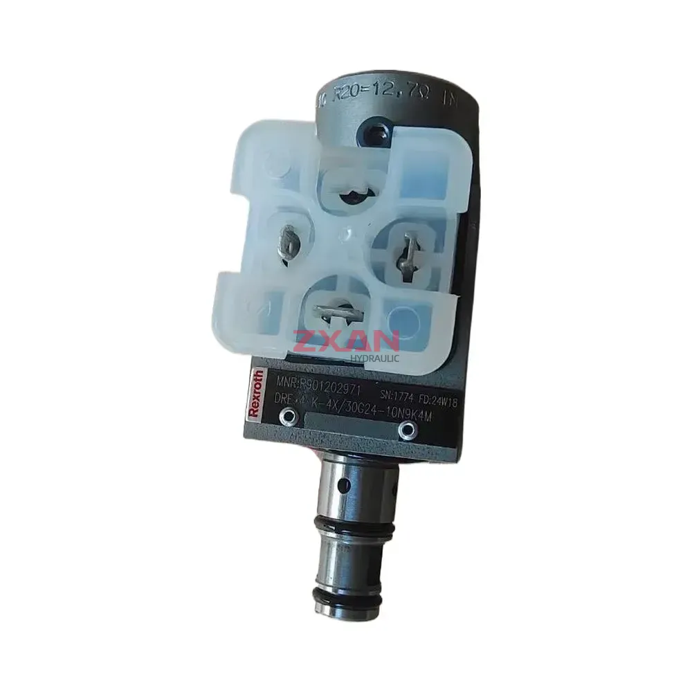 Rexroth R901202971 - DRE 4 K-4X-30G24-10N9K4M Hydraulic Proportional Pressure Reducing Valve-img1 Rexroth R901202971 / DRE 4 K-4X/30G24-10N9K4M Hydraulic Proportional Pressure Reducing Valve
