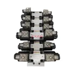SPX STONE / SHENGER FC-329S / DSG-02-3C2-DL / Y90L-4-1.5-50/60-200 Hydraulic Power Unit with Solenoid Directional Valve Manifold