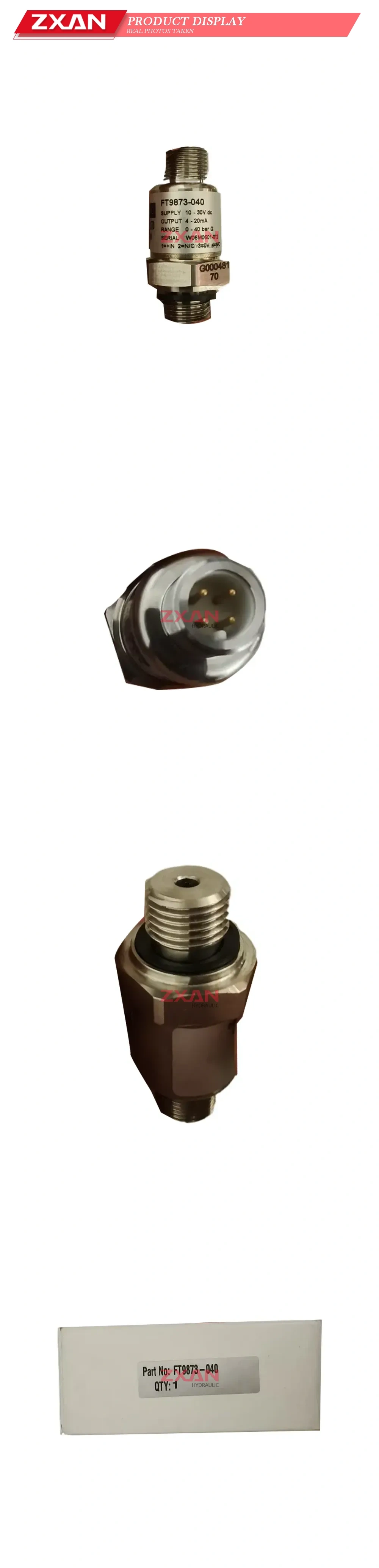Webtec FT9873-040 Pressure Sensor Description