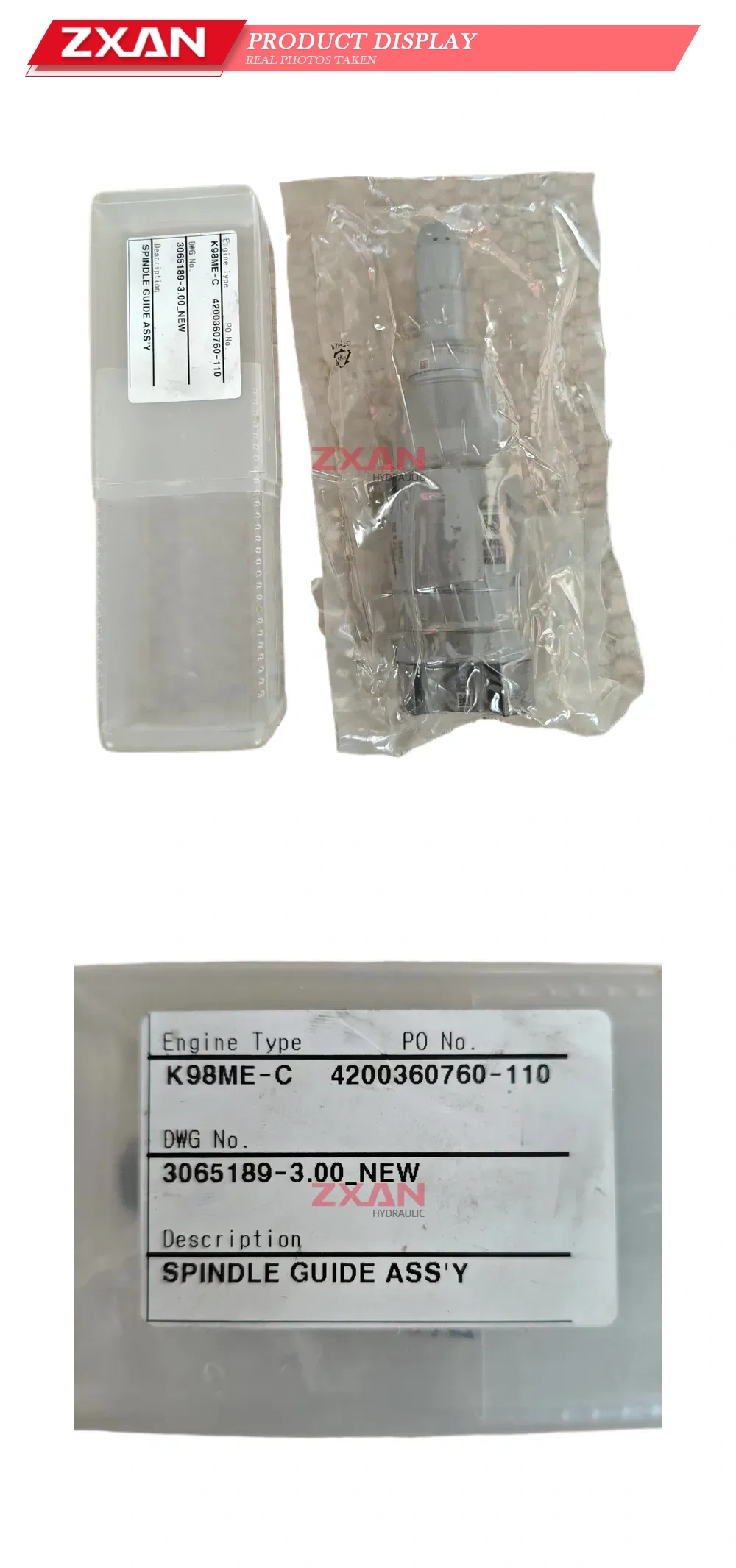 Wintec 3065189-3.00 Spindle Guide Assembly Description