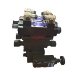 YUKEN DSG-01-3C4-D24-N1-50 / MPW-01-2-40 / MSW-01-X-30 Hydraulic Solenoid Directional Valve Manifold Assembly
