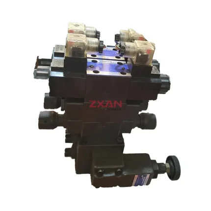 YUKEN DSG-01-3C4-D24-N1-50 / MPW-01-2-40 / MSW-01-X-30 Hydraulic Solenoid Directional Valve Manifold Assembly